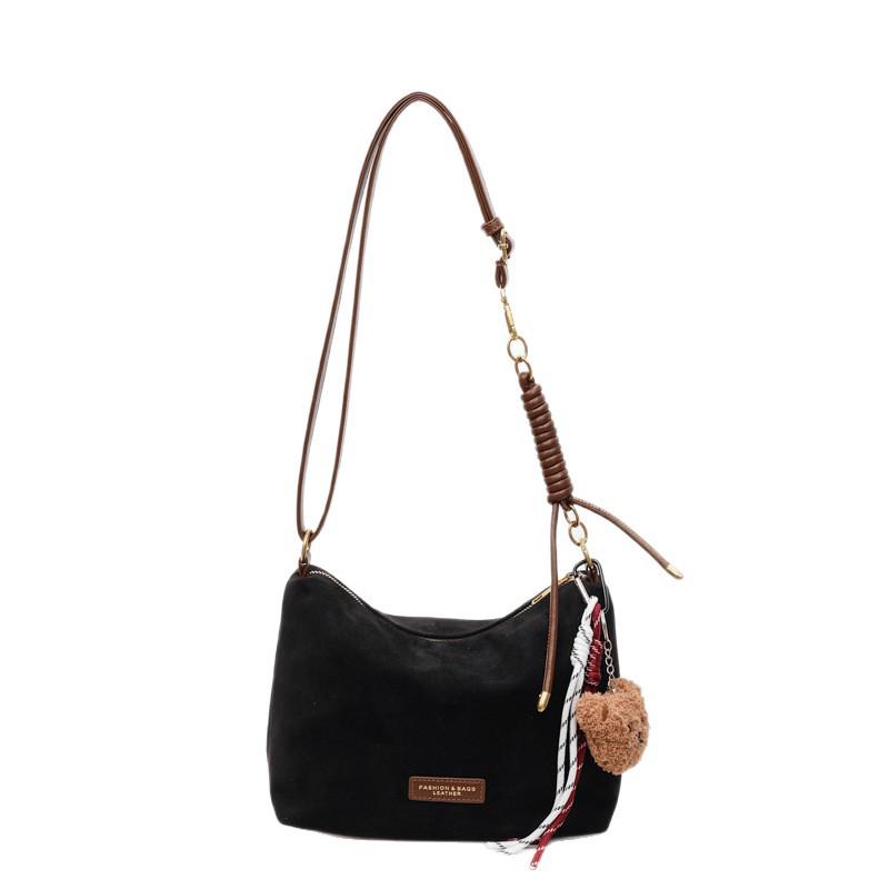 2025 Minimalist Retro Suede Crossbody Shoulder Bag for Women