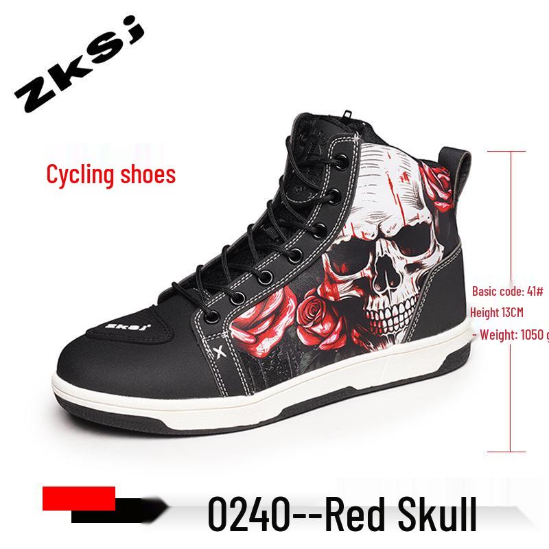 All-Season Breathable Motorcycle Riding Boots - Anti-Fall, Road Racing & Parkour Shoes