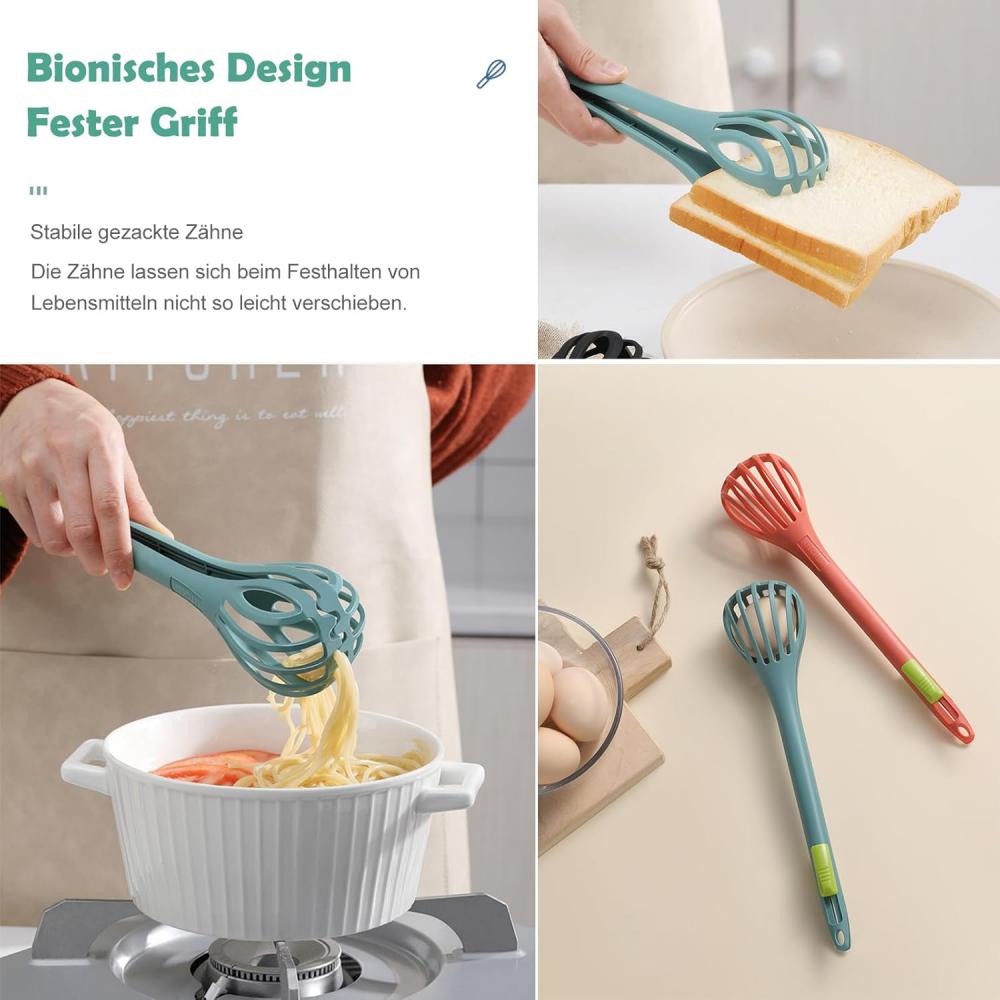 Multi-functional egg beater, sturdy and comfortable handle, kitchen egg beater for mixing, egg noodle kitchen baking tool, resta