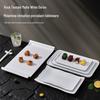 Melamine Faux Porcelain Plates for Hot Pot, Sushi, BBQ & Dessert