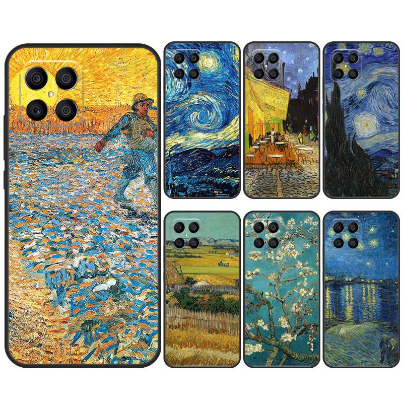 Oil Painting Van Gogh Case For Samsung Galaxy M23 M33 M53 M13 M12 M32 M52 M55 M14 M34 M54 M20 M51 M21 M30s M31s