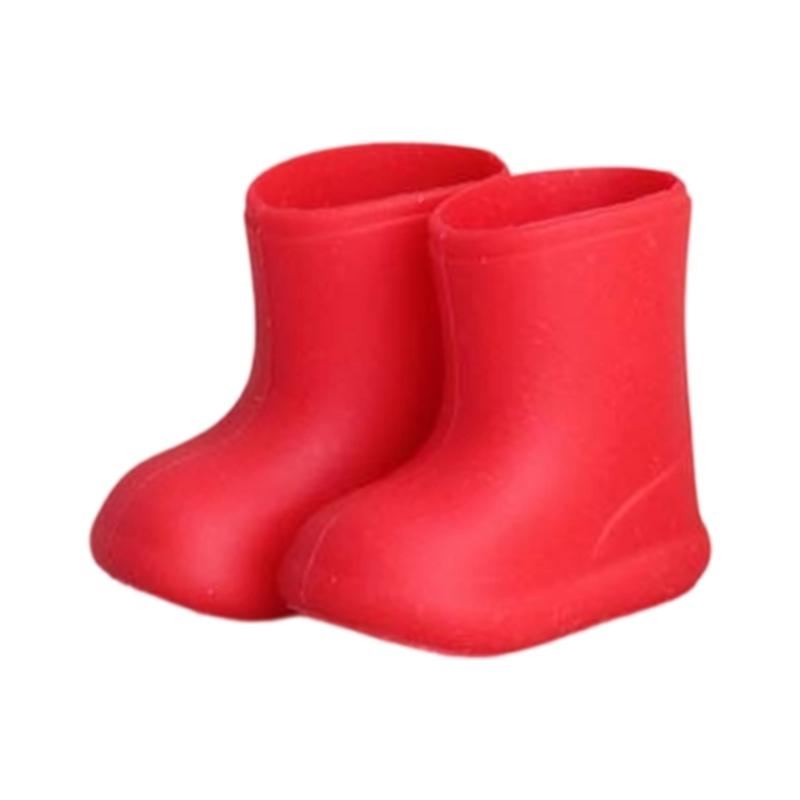 High Cut Rainproof Doll Shoes PVC Perfect For OB11 Doll Accessories Photo Props