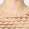 Bcbg Stripe Half Sleeve Knit Top B4m5k428