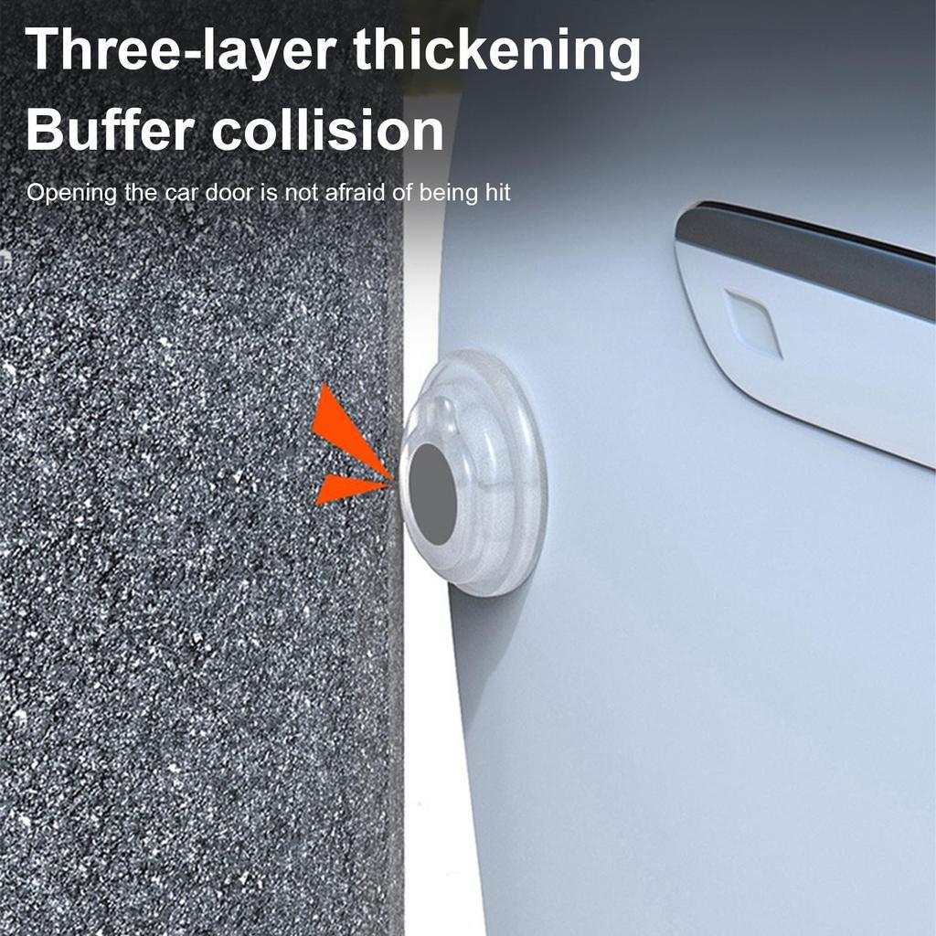 Car Door Bumpers Adhesive Slam Stopper Static Electricity Removal For RV Truck Tractor Trailer Automobile Vehicle Motorcycle