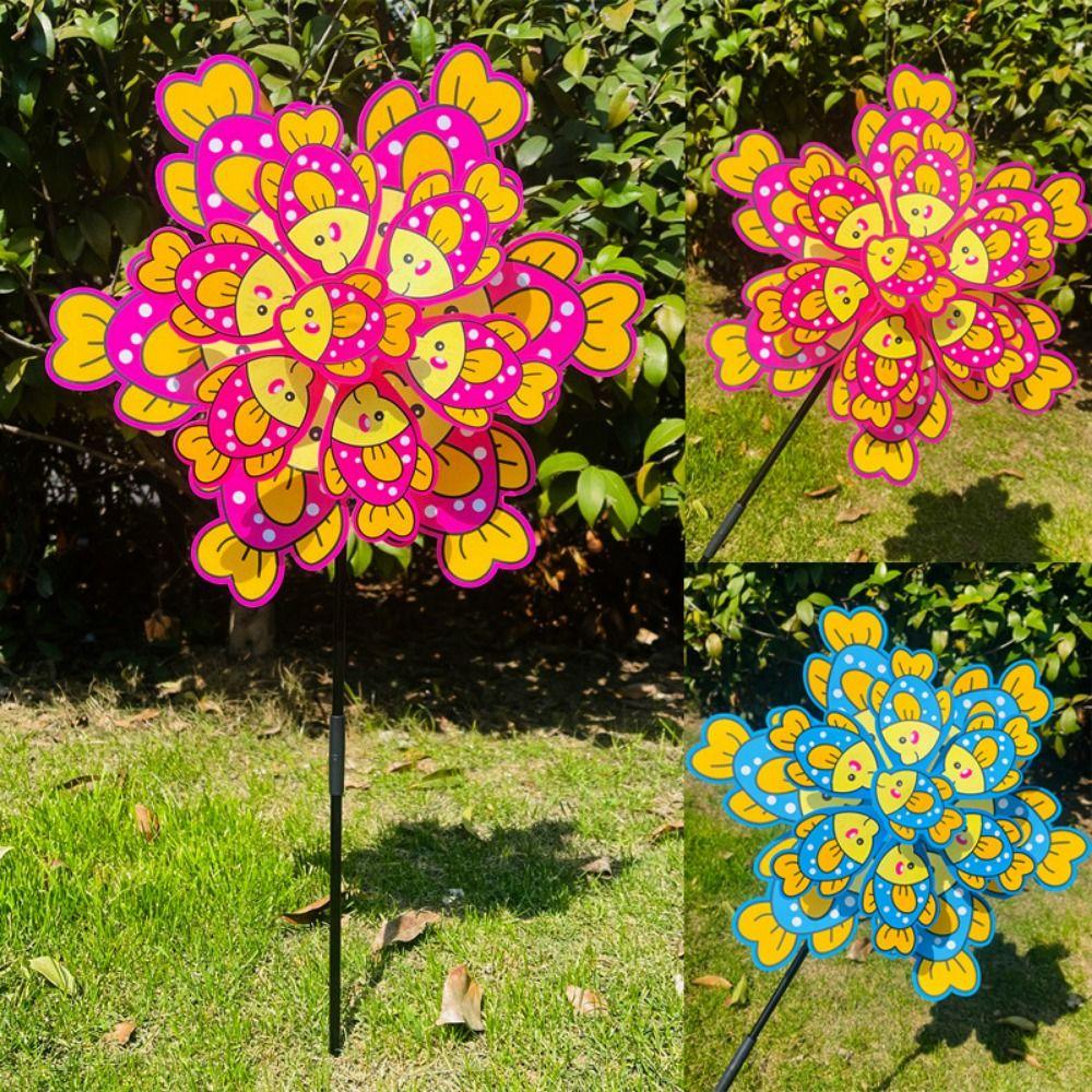 Multistyles Standing Lawn Animals Pinwheel  Outdoor Party Picnic Decor