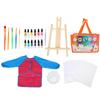 27Pcs Kids Paint Set Washable Assorted Colors Waterproof Smock Acrylic Painting Supplies for Children Family Education