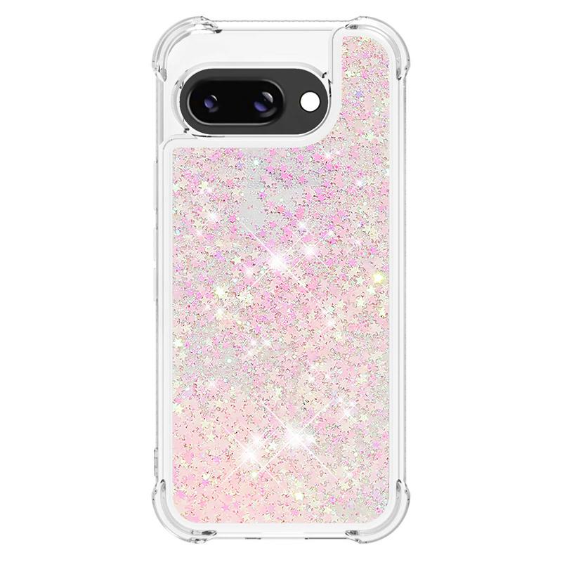 Hüllen Pixel 9A Quicksand Hülle für Google Pixel 9a Hülle Weiche Flüssige Glitzer Hülle Für Google Pixel 9a 9 A Handyhülle Capa