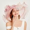Fashion New Women's Sun Hat Gradient Color Organza Gauze Cap Sun Protection UV Protection