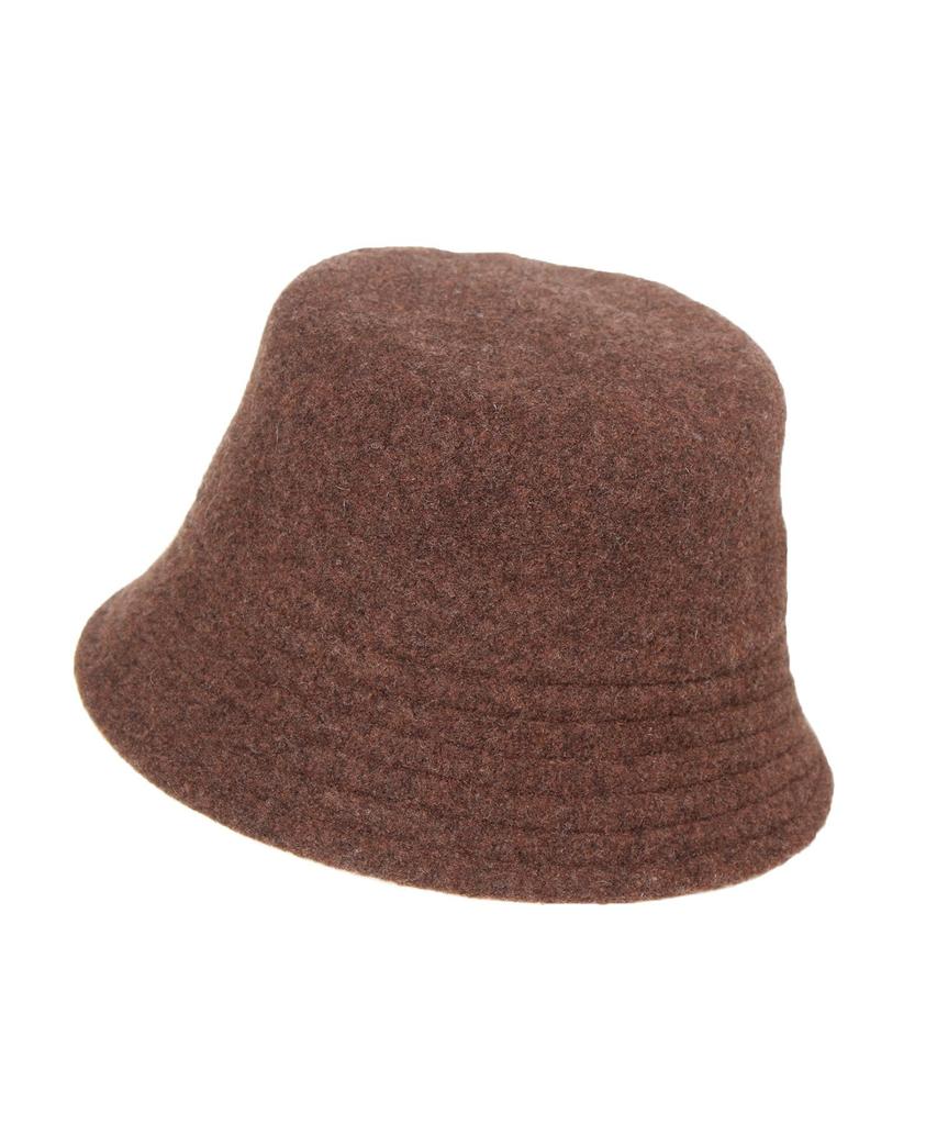 ICHIYON Basque Bucket Basque Felt Wool Bucket Adjustable Solid [14+ PLUS] Women's Hat, Fall/Winter Hat, Black/Ivory, Size, Warm, Color, ihat0535-bk-l