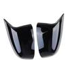 2pcs Carbon Black Side Rearview Mirror Cover Cap ABS for BMW X3 X4 X5 X6 X7 G01 G02 G05 G06 G07 2018
