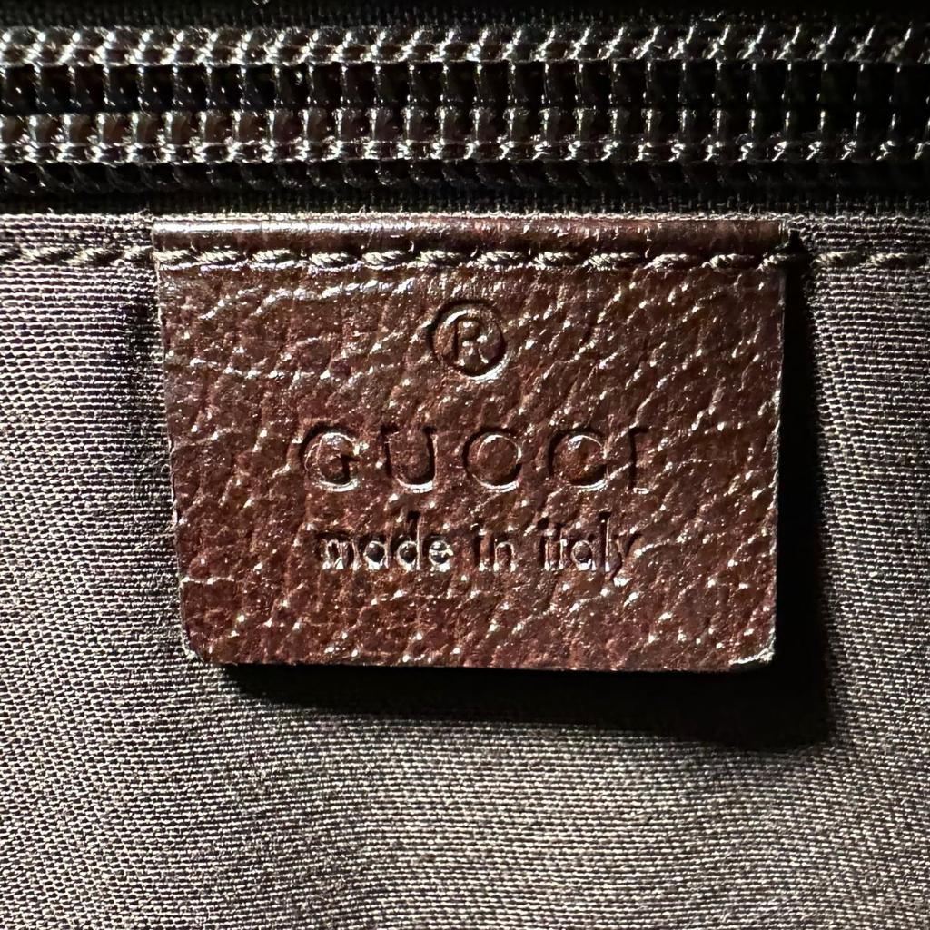 Gucci Sherry Line 189751 Tote Bag Beige Women Used