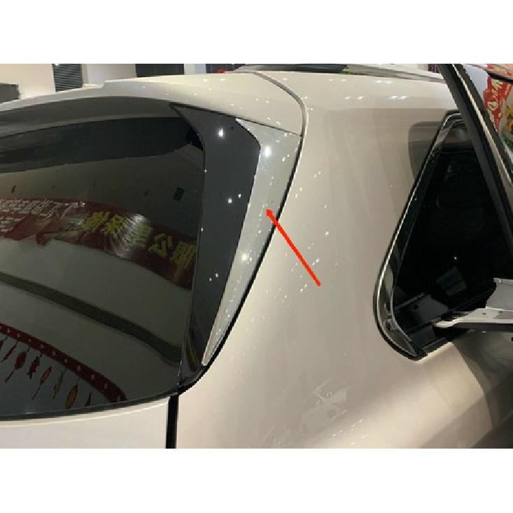 Rear Window Spoiler Side Cover Trim For - Toyota Sienna ABS Chrome 2pcs