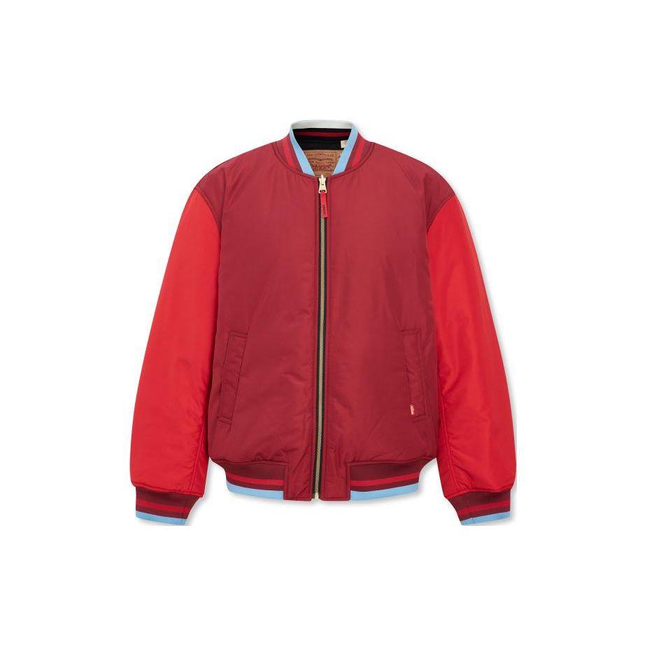 Levis Year Of The Dragon Limited Edition Reversible Two-Tone Embroidered Zip Cotton Jacket Men Jacket Black A7837-0000