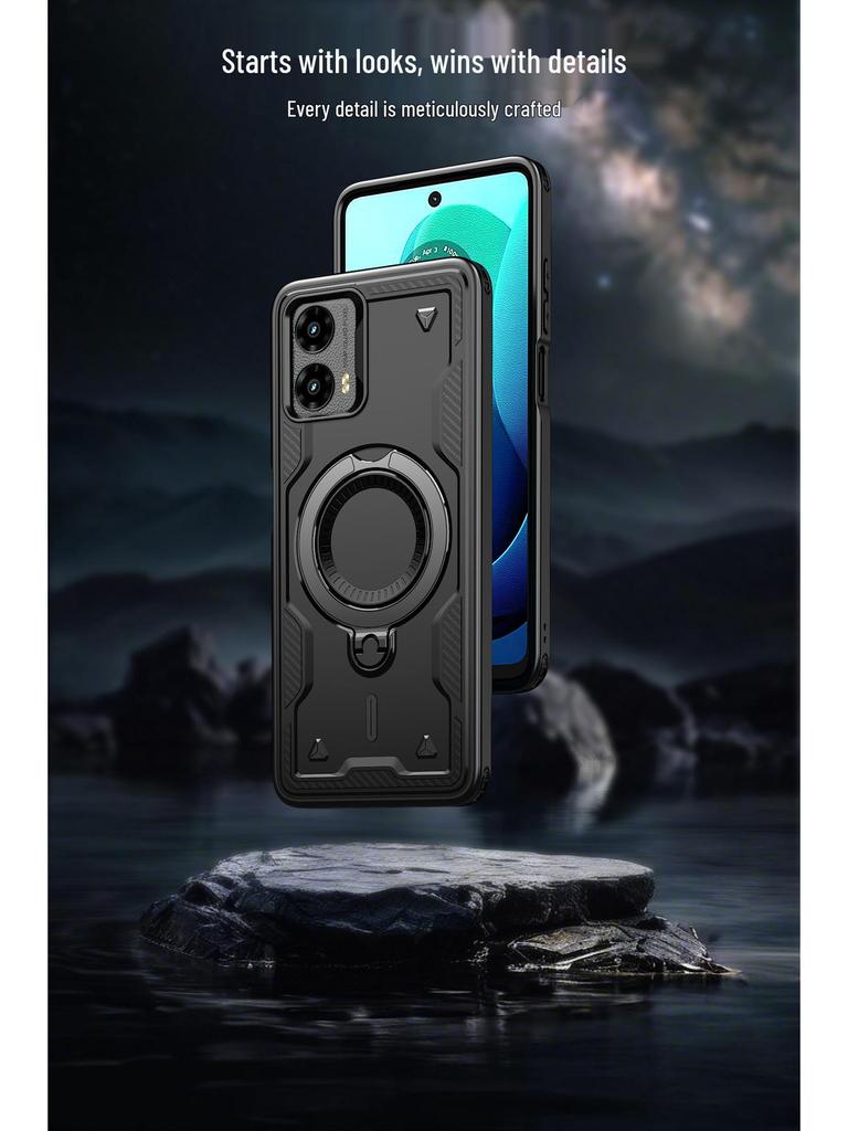 Motorola Moto G 5G 2024 Cross-Border Magnetic Stylus Anti-Drop Case