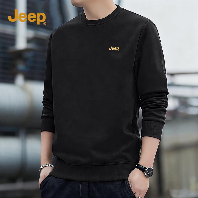 Jeep Men's Casual Crewneck Sweatshirt