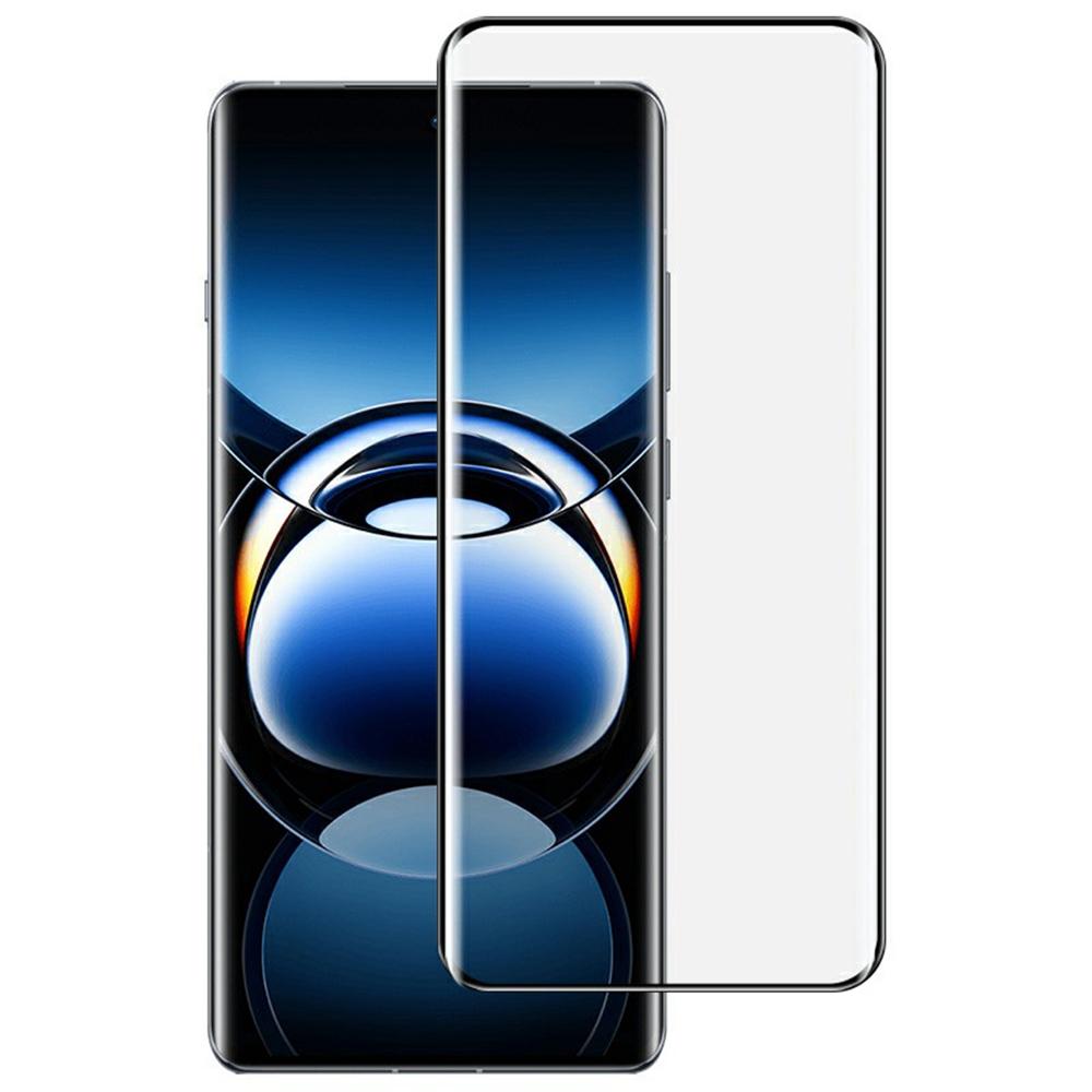 

IMAK Для Oppo Find X7 Ultra Захисне скло для екрану Повністю клейке 3D вигнуте Загартоване скло Плівка з рамкою для позиціонування Type A