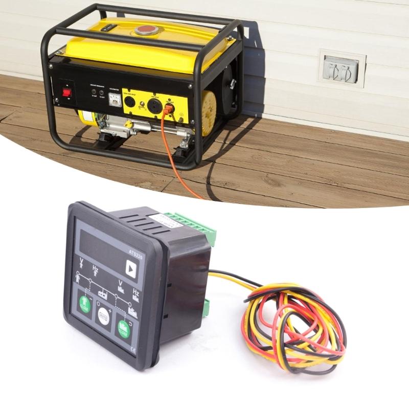ATS220 Generator Set ATS Switches Controller Automatic Manual LED Display Generator ATS Controller