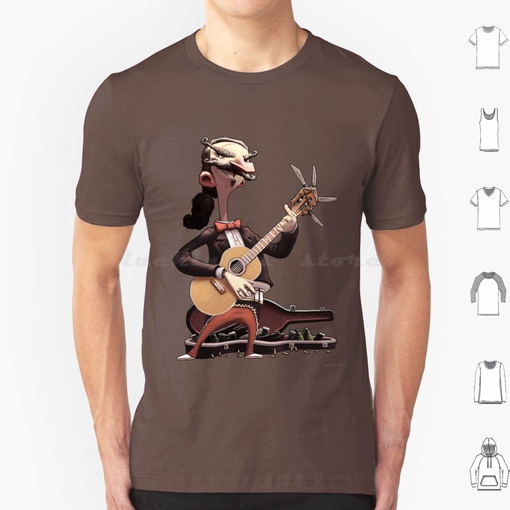

Electric Esteban Alive Edition T Shirt Cotton Men Women DIY Print Guitar Mariachi Concert Show Gig Performance Stage S