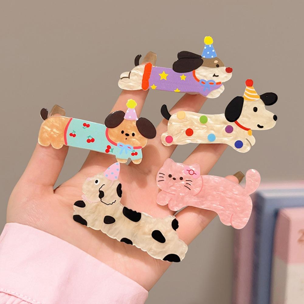 

Women’s Fringe Fixing Hair Barrettes, Side Bangs Styling Hair Clips