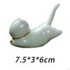 Animal Figurine Incense Burner Ceramic Porcelain Ornament Decorative Holder for Tabletop