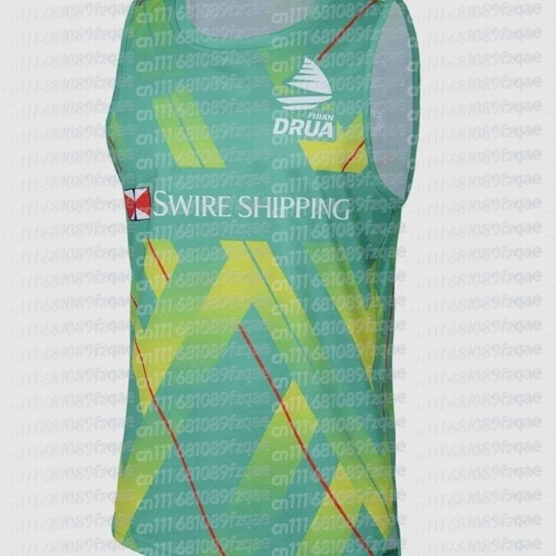 2026 FIJI Maglia da Rugby da Casa Abbigliamento da Allenamento FIJIAN DRUA Maglia da Rugby Canotta T-shirt Singlet Maglie Assorbimento del Sudore FamilyMatching
