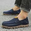 Luxury Brand Men's Casual Shoes Fashion Canvas Man Loafers Slip-on Walking Footwear Breathable Lightweight Lazy Driving Shoes