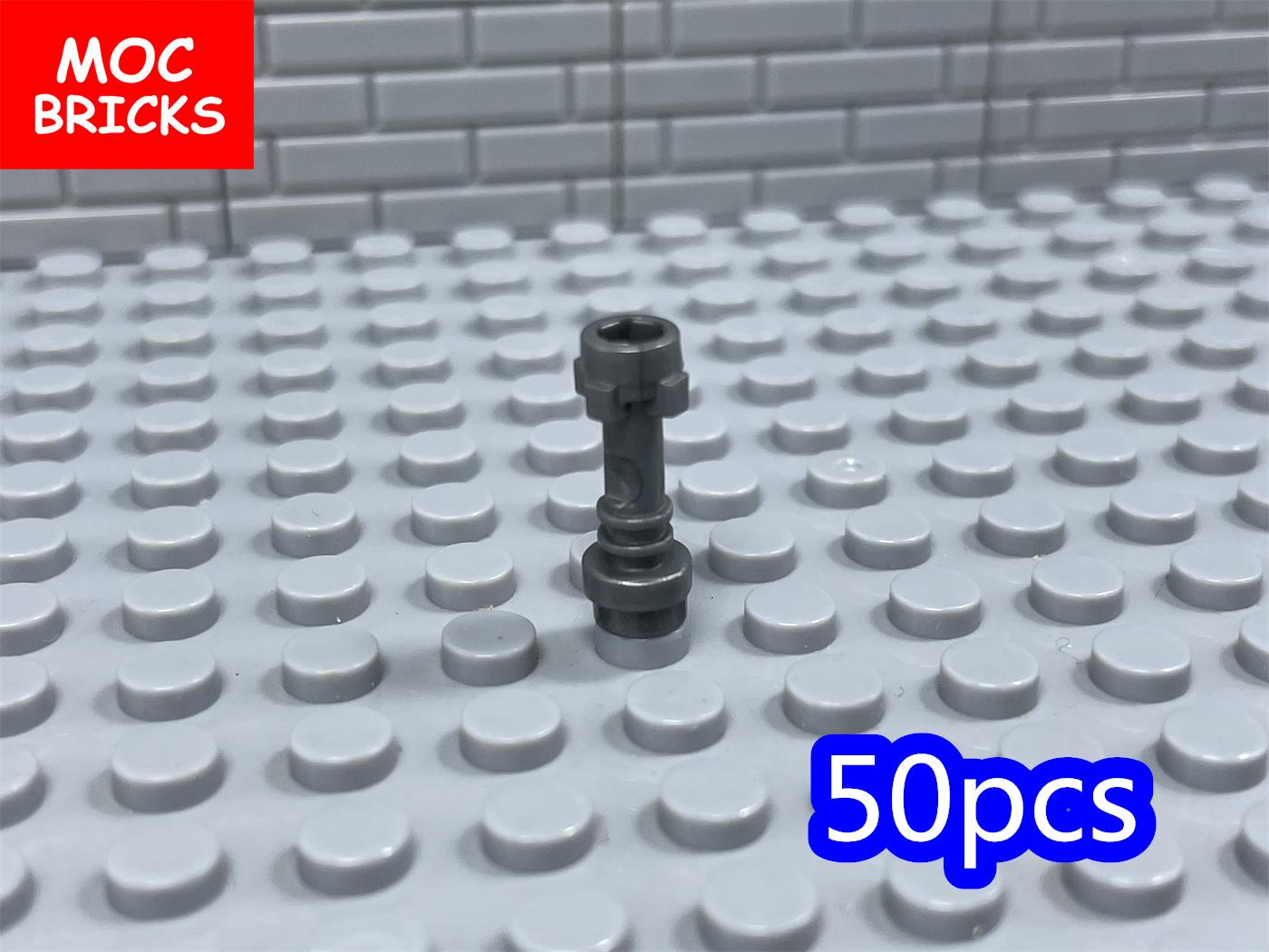 

50pcs/lot MOC Bricks Weapon 577 15556 23306 64567 Hilt Straight Action Figure Constructing Blocks Kids Playthings темно-сірий колір