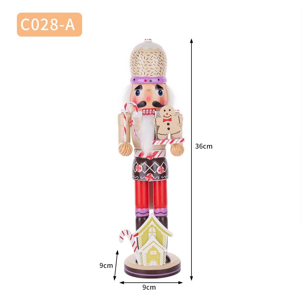 Christmas Dessert-Style Nutcracker Figurine