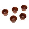 Wooden Tea Cups Handmade Multifunctional Safe Eco Friendly Solid Wood Teacups for Drinking Tea