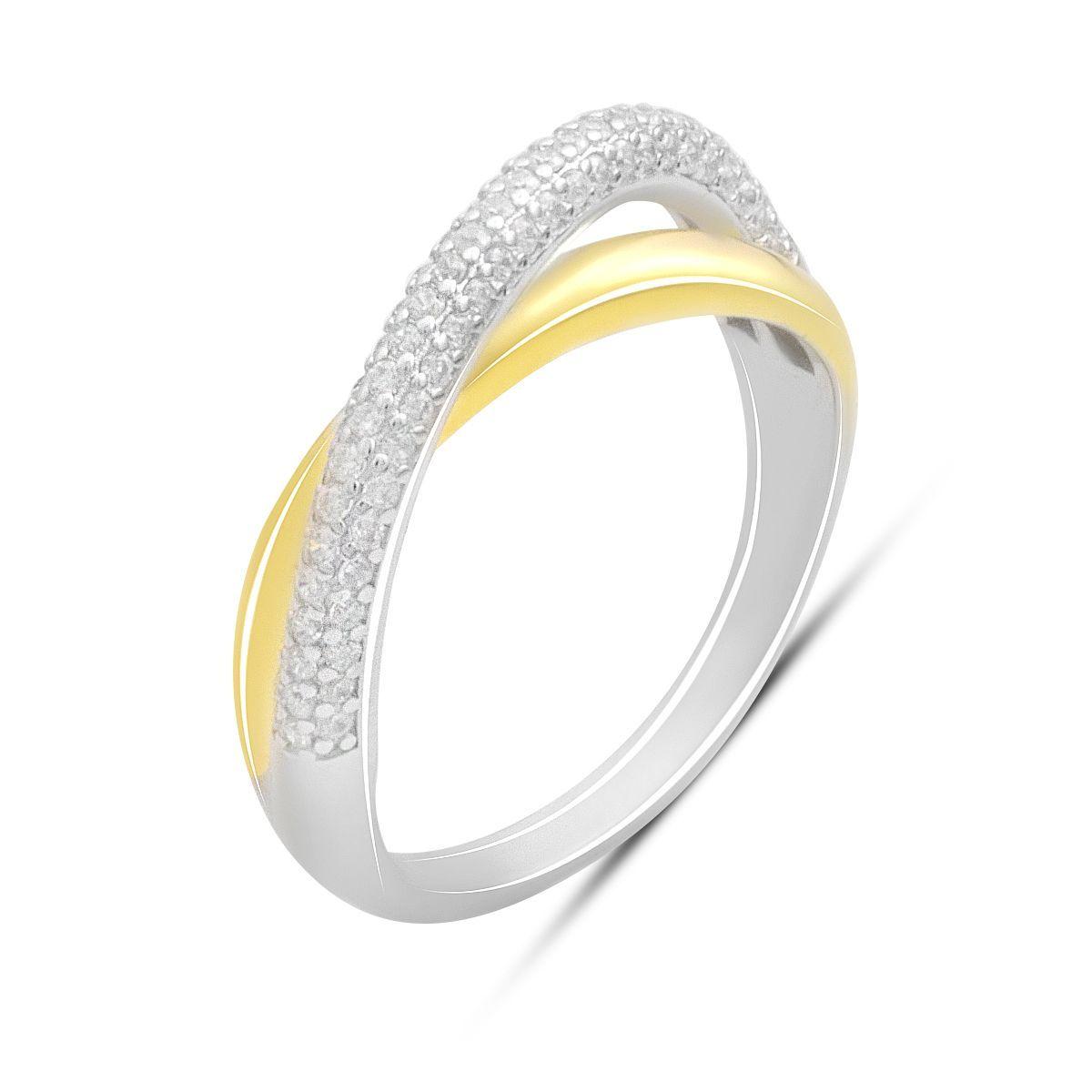 

Silver ring with cubic zirconia, product weight 2.83 g (2182740) 17 білий