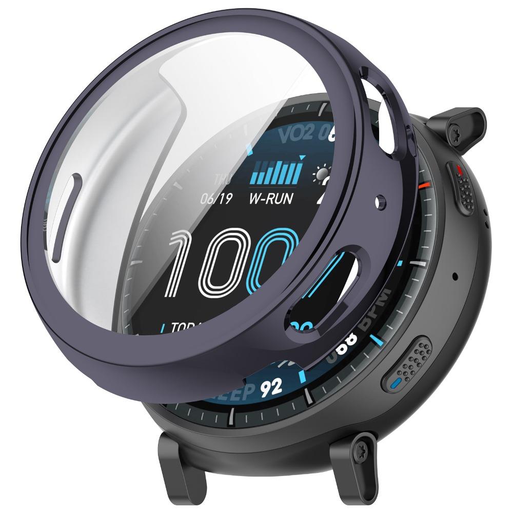 

Новий силіконовий чохол Захисна оболонка Для Amazfit Active Max A2557 Високочітке HD скло Для Amazfit Active Max Аксесуари Оболонка фіолетовий