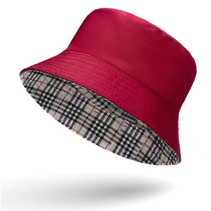 

Летняя хлопковая шляпа-ведро для детей, яркие цвета, индивидуальная шляпа для бега, походов, кепка для бассейна, повседневная, для отдыха, пляжа Adults 59-62CM