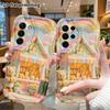 Phone Case: 2D Flat, Suitable for Samsung Galaxy A34 A35 M05 M06 S20 S22 S21 FE Plus 5G Protective Case, Plush Bakery, Perfect Christmas and Halloween