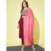 Bollywood Cotton Rayon Kurta Pant Dupatta Set Women Party Wear Top Tunic Kurti SC-2125