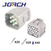 6188-0494 6189-0714 20 Pin Auto Electrical Control Board Connector Excavator Hydraulic Pump DL 040 Series Plug