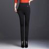 Slim Solid Color Thin Type Women Pants High Waist Stretchy Pencil Pants for Daily Wear