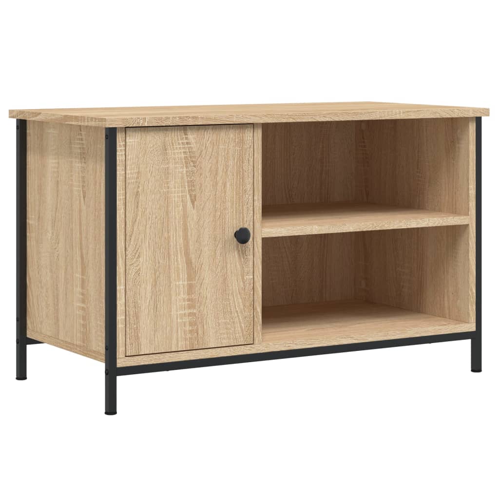 Vidaxl Szafka Pod Telewizor, Dąb Sonoma, 80X40X50 Cm