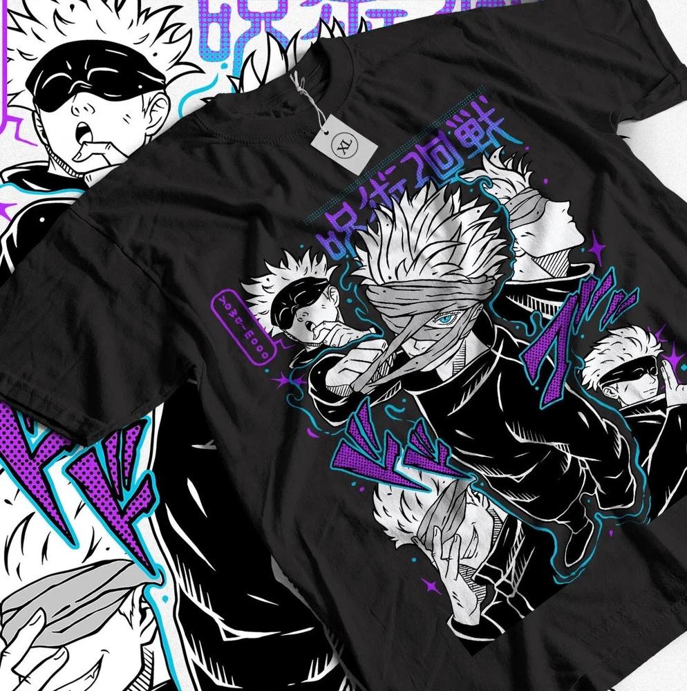 Gojo Satoru TShirt Jujutsu Kaisen Mahito Anime Unisex S