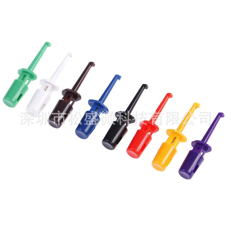 Hook-Type Test Clip Instrument Hook for Large/Small Round Contacts