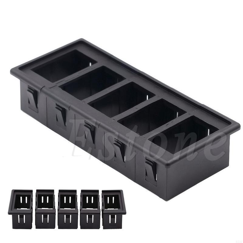 2025 New 5 Rocker Switch Clip Panel Assembly Patrol Holder Housing For ARB Carling