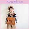 Modern Stylish Childrens Backpack In Solid Colors With Retro Design Ideal For School Use