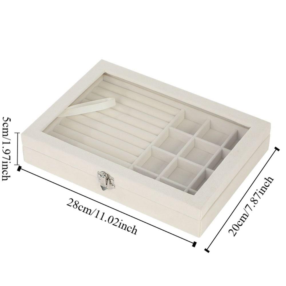 Detachable Jewelry Box Lightweight Necklace Storage Box Fashion Jewelry Storage Case Outdoors