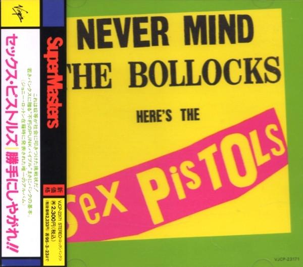 CD SEX PISTOLS Never Mind The Bollocks Heres The VJCP23171 Virgin 1993 Япония Рок Б/у