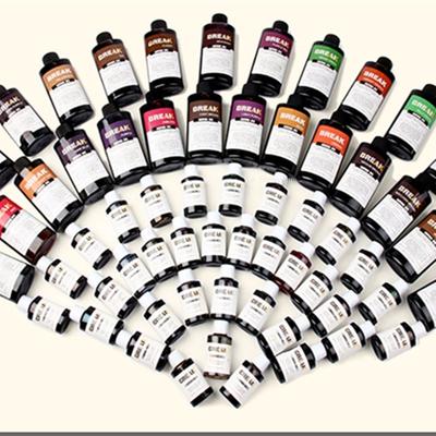 Lederalkohol-Farbstoff DIY Handgemacht Rindsleder Lederwaren Ledergravur Pflanzlich gegerbtes Leder Farbstoff 32 Farben 30ml