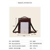 Leather Women's Bag Oil Wax Cowhide Backpack Women's Retro Versatile British College Wind Large Capacity Backpack