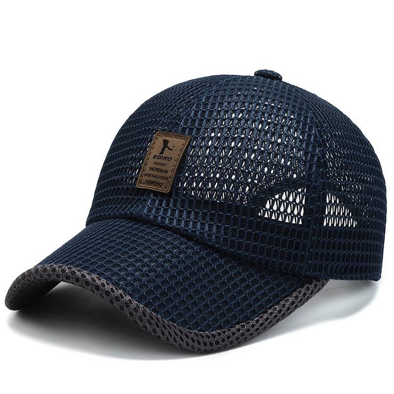 Outdoor Breathable Mesh Sun Hat - Unisex Versatile Fishing and Baseball Duckbill Cap