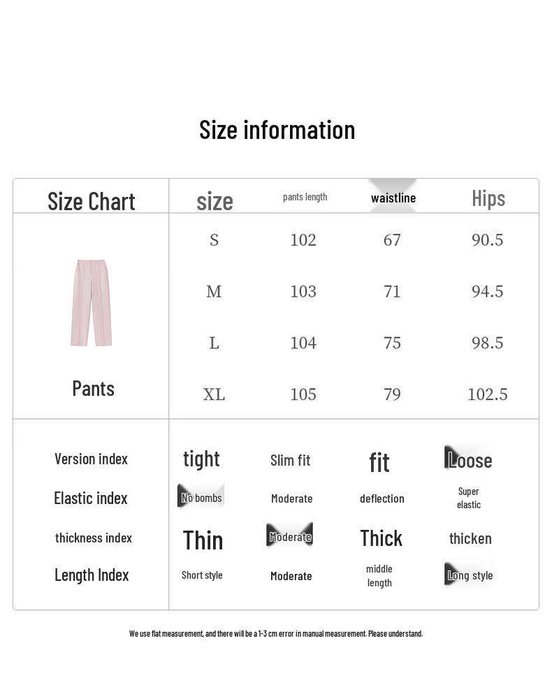 Qiushui Yiren Women's H-Type Wide-Leg Casual Pants