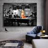 Marilyn Monroe Legendary Celebrity Characters Wall Art, HD Canvas Print Poster, Home, Living Room, Room Decor Painting