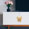 Brass, Butterfly Handle, No Drilling Installation, Wardrobe Shoe Cabinet Handle, Drawer Copper Handle, Room Decoration, Home Accessories