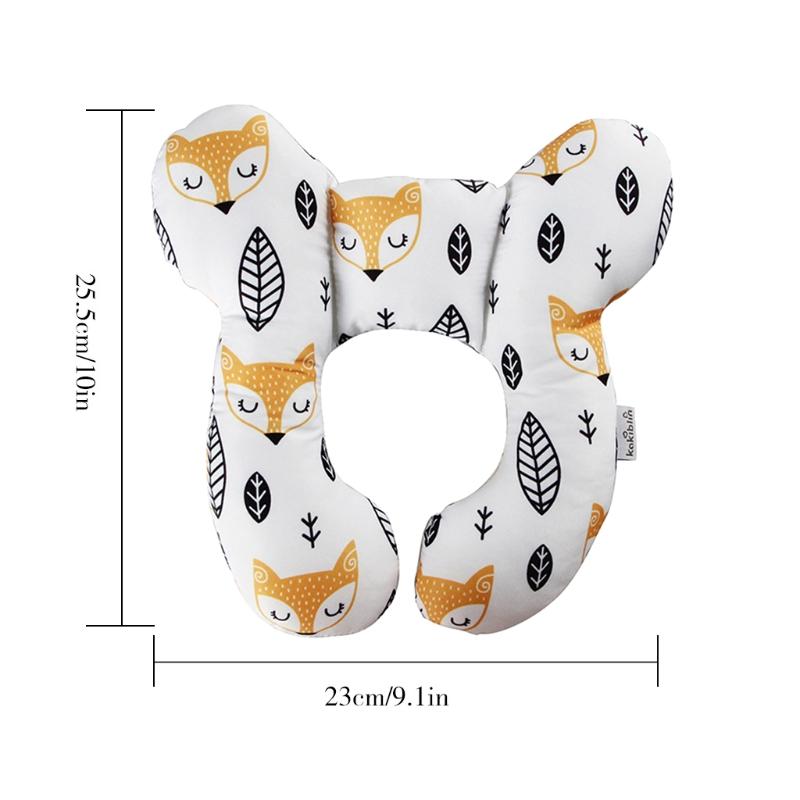 Infant Toddler for Head Neck Support Cushion Stroller Newborn Headrest Baby Cotton Travel Pillow Airplane U Shape Headre